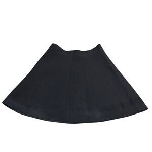 A/X Armani Exchange Black A-Line Mini Skirt for Work